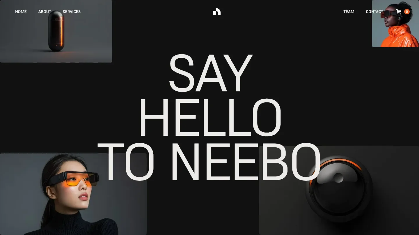 Neebo template preview