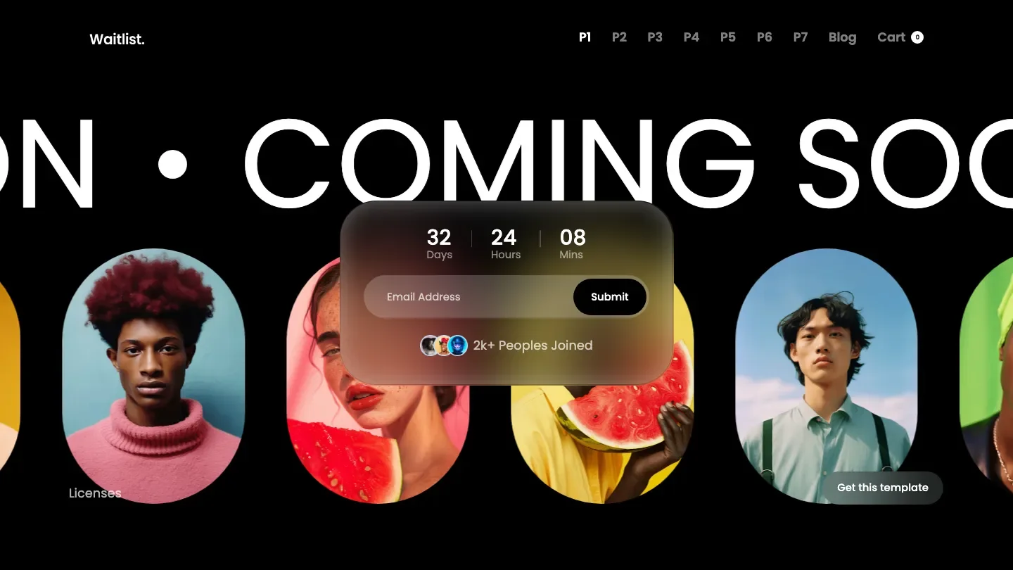 Waitlists template preview