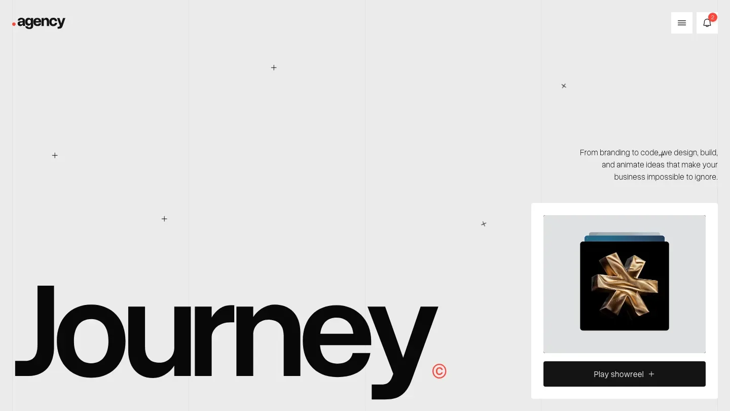 Vista previa de la plantilla Journey Studio